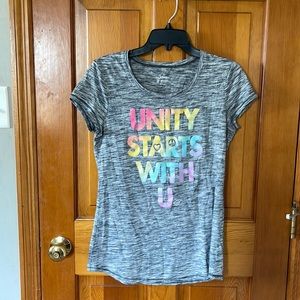 Justice girls size 20 tee